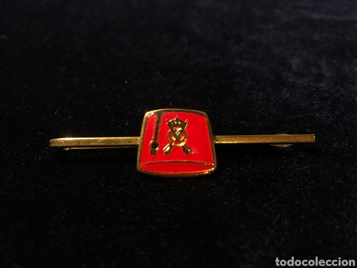 Joyeria: Pasador de corbata y pin de Regimiento Regulares - Foto 1