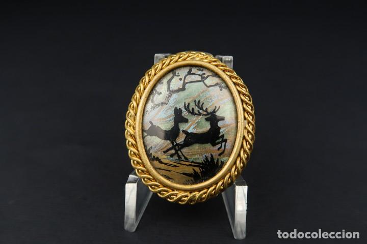 Joyeria: Antiguo Broche Frances - Foto 2