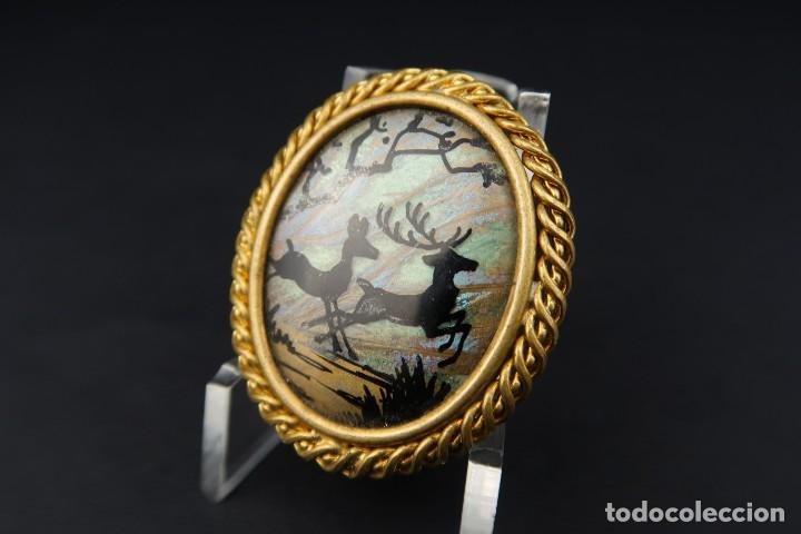 Joyeria: Antiguo Broche Frances - Foto 3