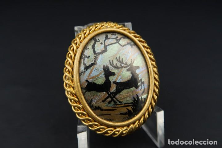 Joyeria: Antiguo Broche Frances - Foto 4