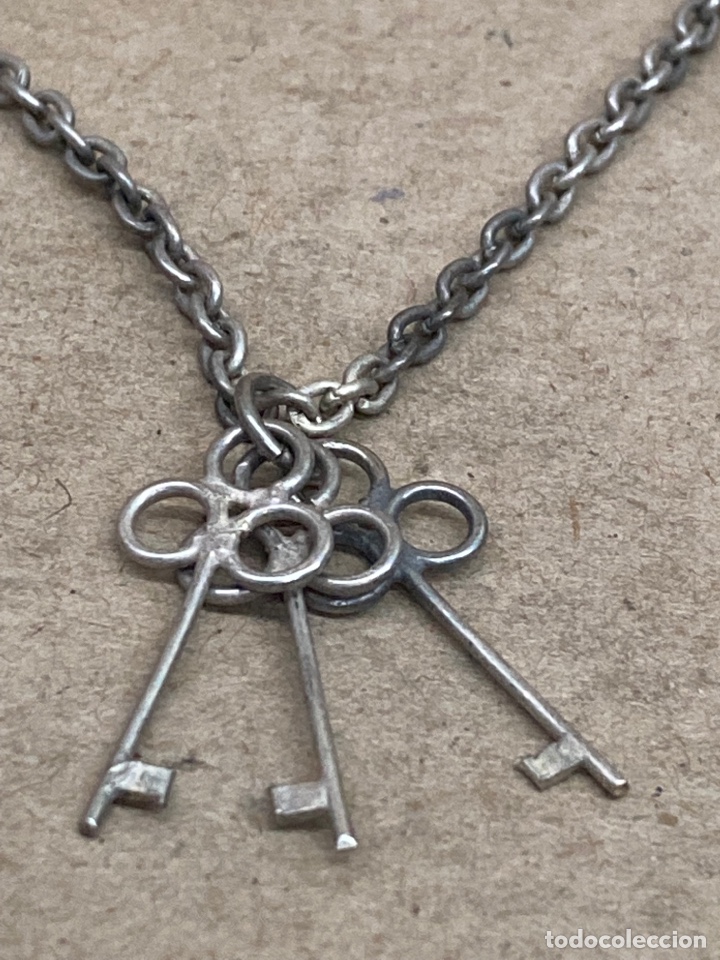 Joyeria: Cadena y colgante de plata - Foto 2