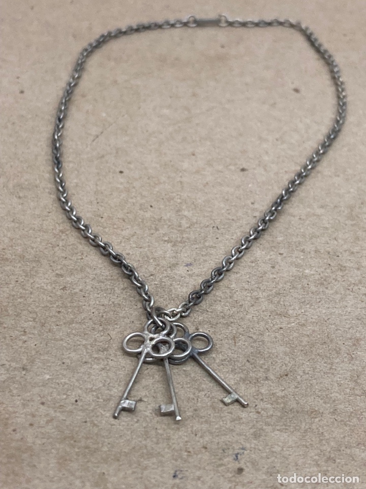 Joyeria: Cadena y colgante de plata - Foto 1