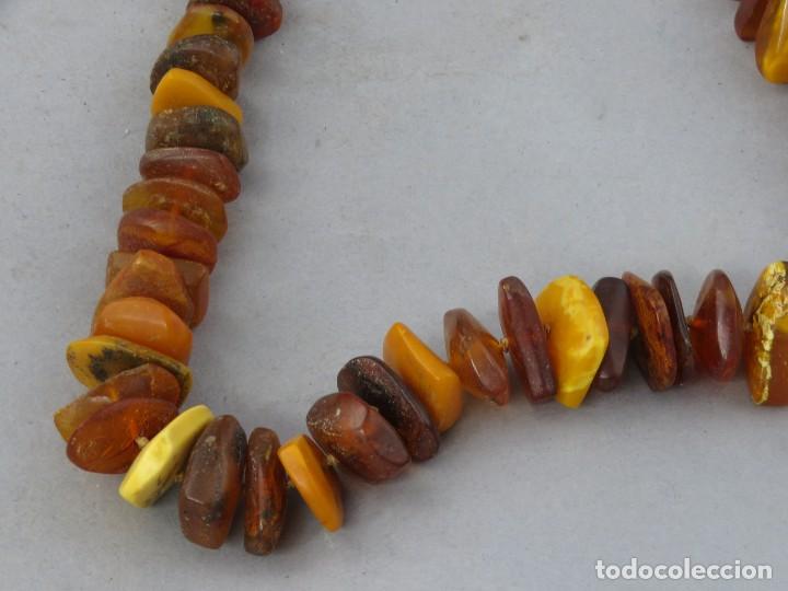 Joyeria: Collar de piedras &aacute;mbar naturales circa 1920 - Foto 2