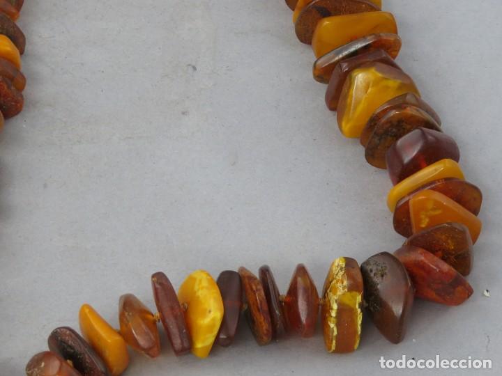 Joyeria: Collar de piedras &aacute;mbar naturales circa 1920 - Foto 3