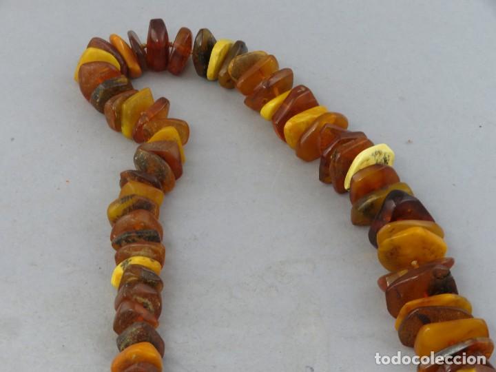 Joyeria: Collar de piedras &aacute;mbar naturales circa 1920 - Foto 4