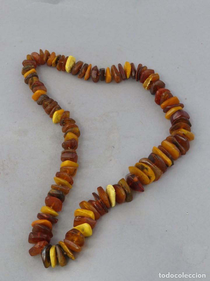 Joyeria: Collar de piedras &aacute;mbar naturales circa 1920 - Foto 5