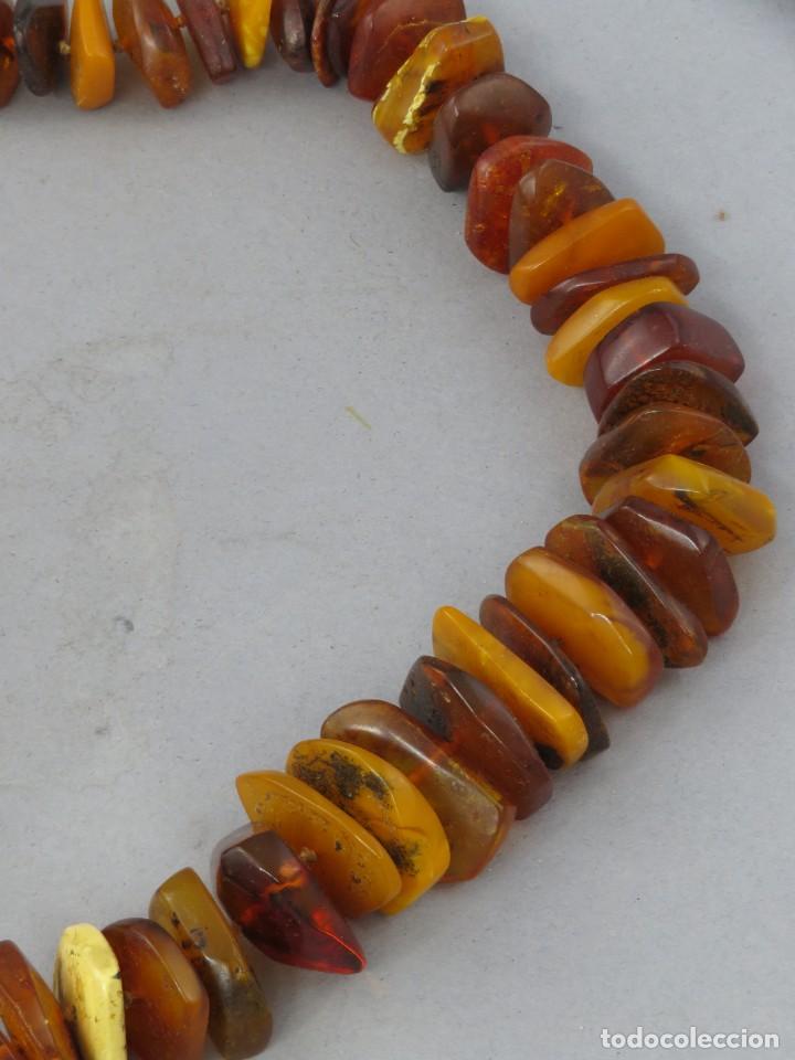Joyeria: Collar de piedras &aacute;mbar naturales circa 1920 - Foto 6