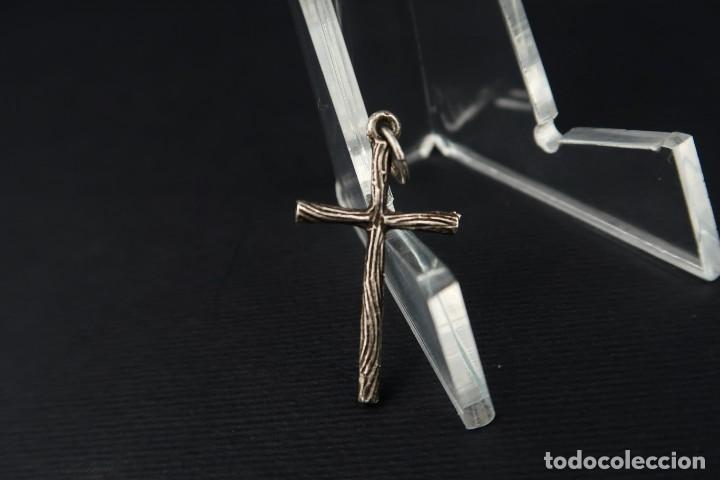 Joyeria: Antigua Cruz de Plata - Foto 2