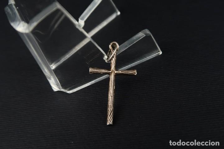 Joyeria: Antigua Cruz de Plata - Foto 3
