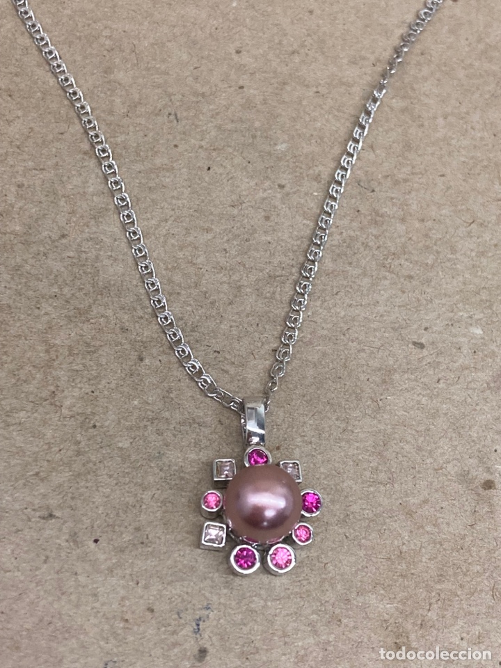 Joyeria: Colgante y cadena de plata y perla - Foto 1