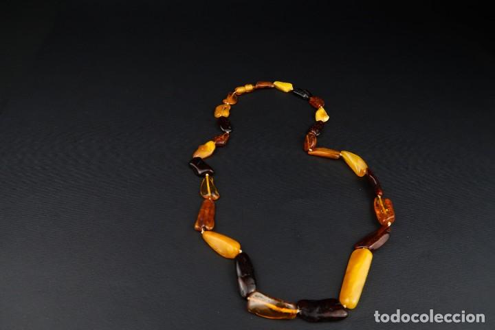 Joyeria: Antigua Gargantilla de Ambar - Foto 2