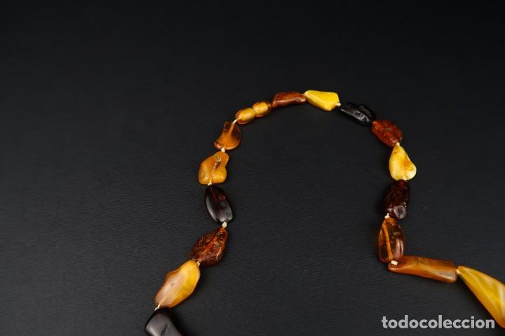 Joyeria: Antigua Gargantilla de Ambar - Foto 5