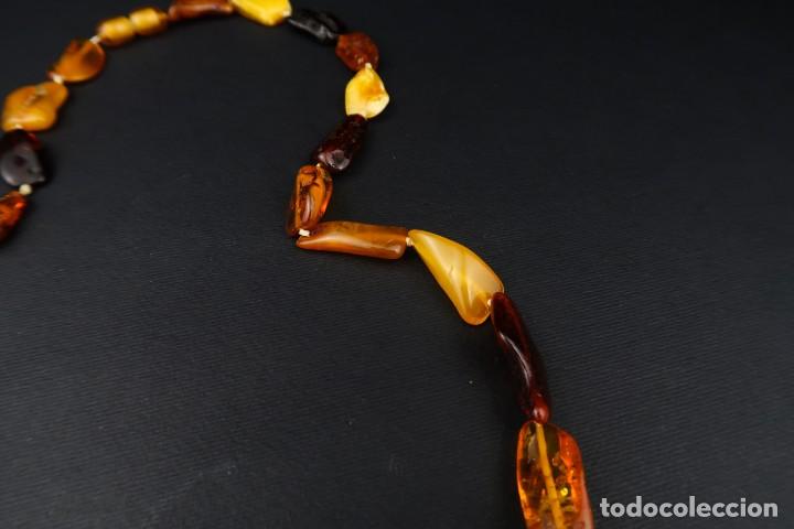 Joyeria: Antigua Gargantilla de Ambar - Foto 6