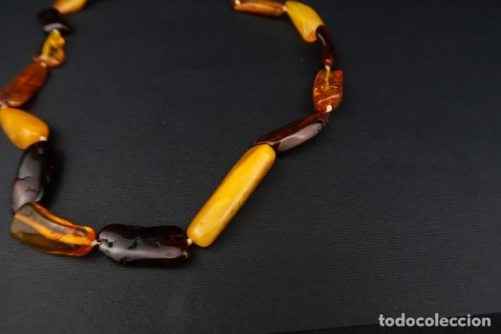 Joyeria: Antigua Gargantilla de Ambar - Foto 7