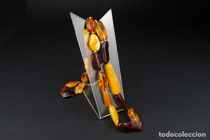 Joyeria: Antigua Gargantilla de Ambar - Foto 12