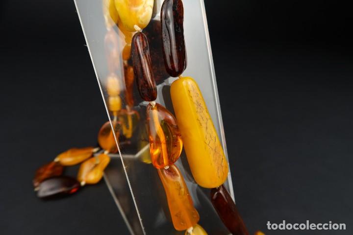 Joyeria: Antigua Gargantilla de Ambar - Foto 14
