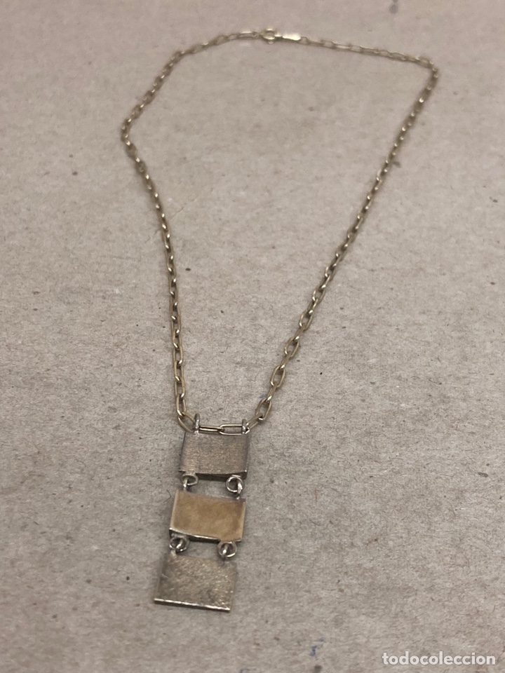 Joyeria: Cadena y colgante de plata - Foto 1