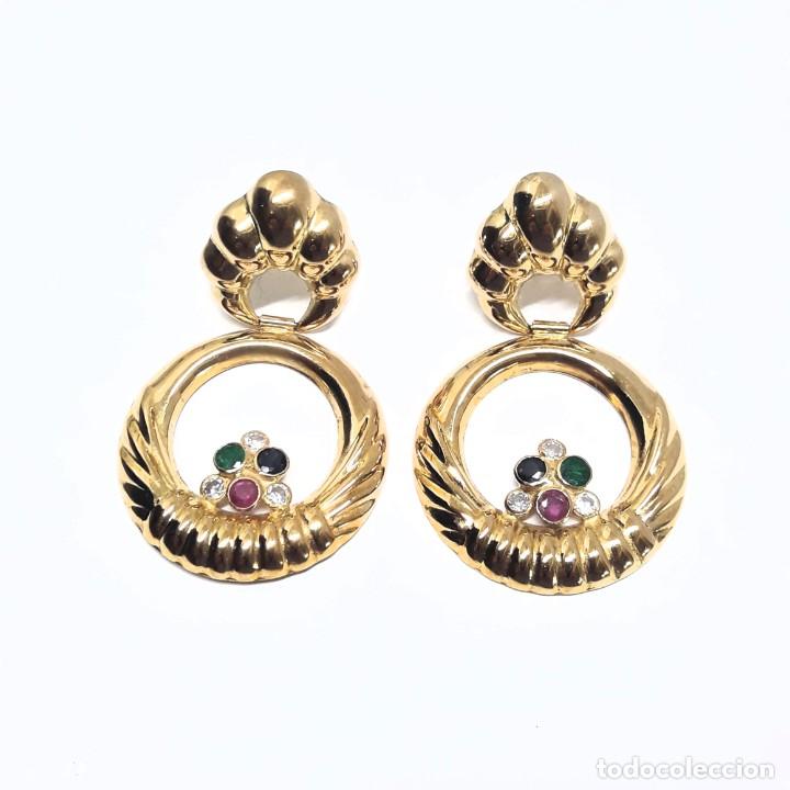 Joyeria: PENDIENTES LARGOS DE ORO DE LEY NUEVOS A ESTRENAR - Foto 3