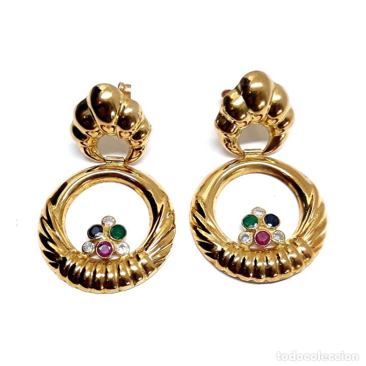 Joyeria: PENDIENTES LARGOS DE ORO DE LEY NUEVOS A ESTRENAR - Foto 4