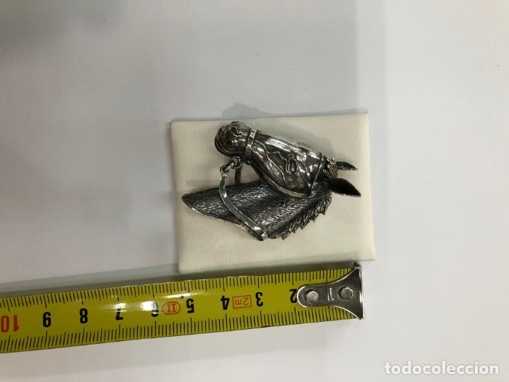 Joyeria: Broche plata cabeza de caballo - Foto 1