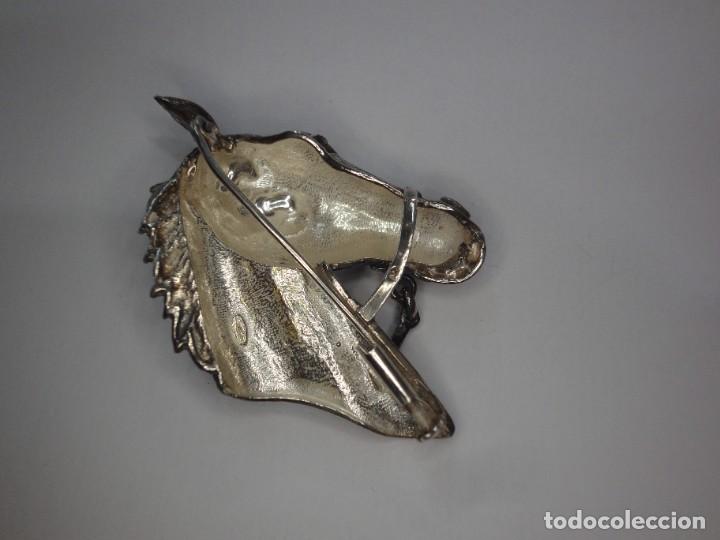 Joyeria: Broche plata cabeza de caballo - Foto 3