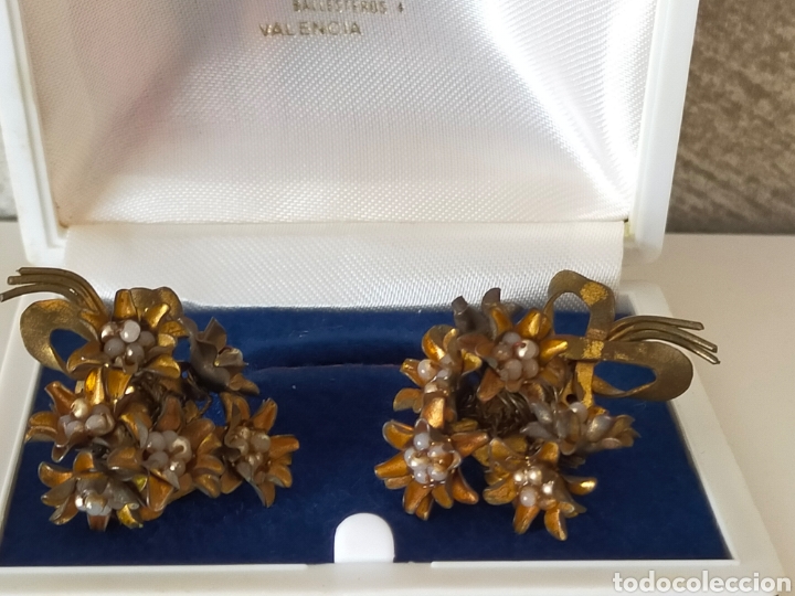 Joyeria: ANTIGUOS PENDIENTES RAMILLETE - Foto 3