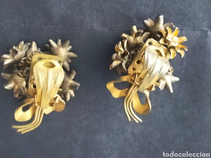 Joyeria: ANTIGUOS PENDIENTES RAMILLETE - Foto 5