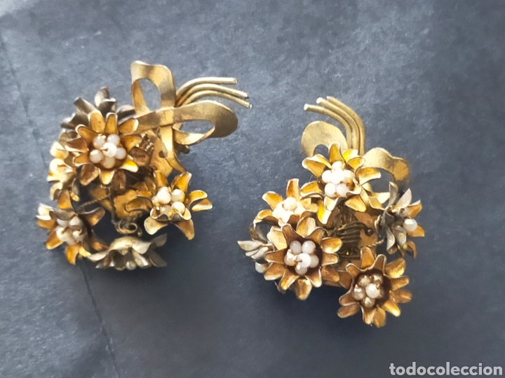 Joyeria: ANTIGUOS PENDIENTES RAMILLETE - Foto 1