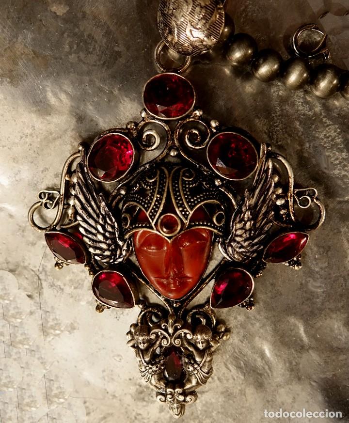 Joyeria: MASCARA CARNAVAL DE VENECIA GRANATES - Foto 3