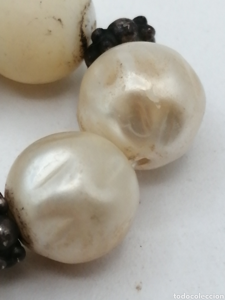 Joyeria: Collar plata n&aacute;car y perlas cultivadas - Foto 6