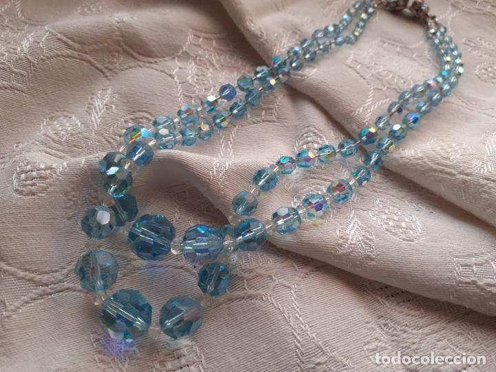 Joyeria: Collar doble cristal azul - Foto 3
