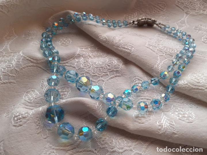 Joyeria: Collar doble cristal azul - Foto 1