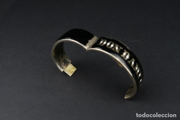 Joyeria: Antiguo Brazalete de Plata Dorada y Esmaltes - Foto 18