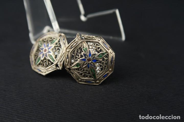 Joyeria: Antiguos Adornos de Plata y Esmaltes - Foto 7
