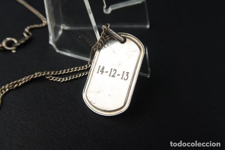Joyeria: Antiguo Colgante con Cadena de Plata - Foto 6