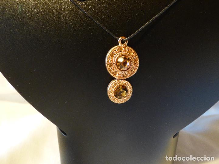 Joyeria: colgante y pendientes,antiguos. - Foto 2