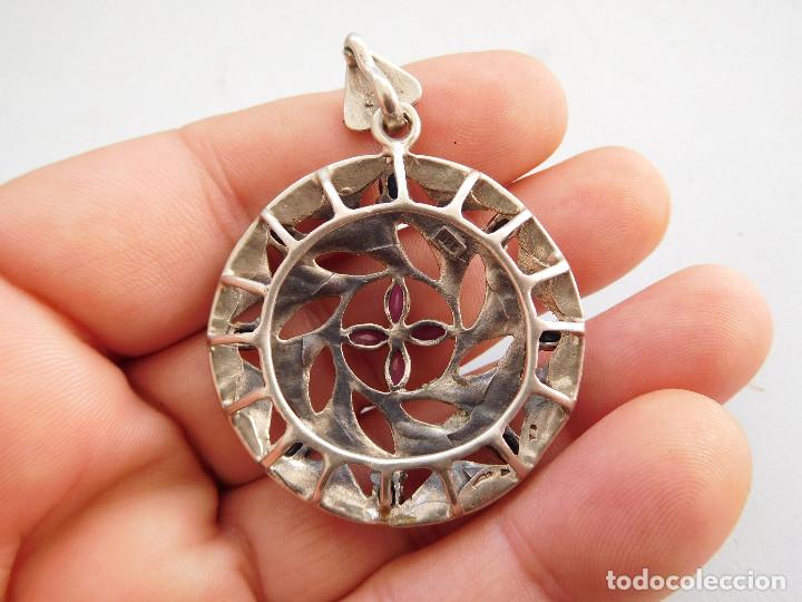 Joyeria: Colgante de plata con piedras y marquesitas - Foto 5