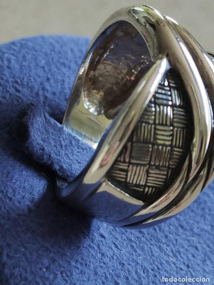 Joyeria: ANILLO ANCHO CINTA EN PLATA 925 - Foto 6