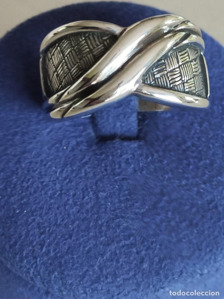 Joyeria: ANILLO ANCHO CINTA EN PLATA 925 - Foto 7