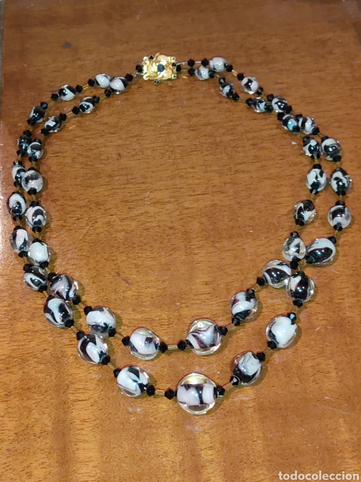 Joyeria: Collar de cristal de Murano,vintage. - Foto 2