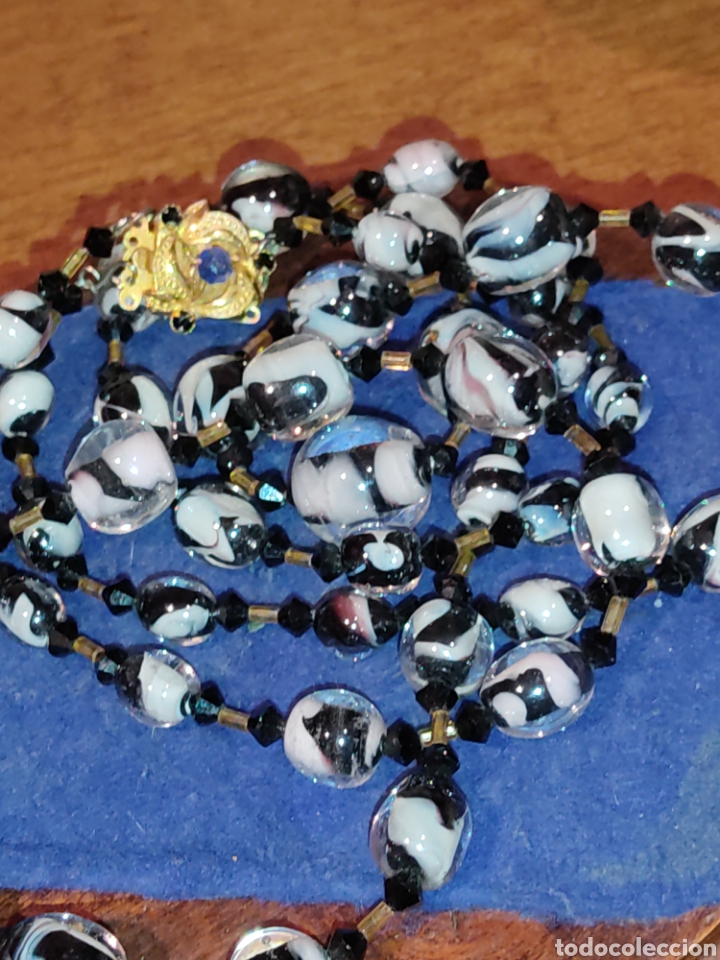 Joyeria: Collar de cristal de Murano,vintage. - Foto 8