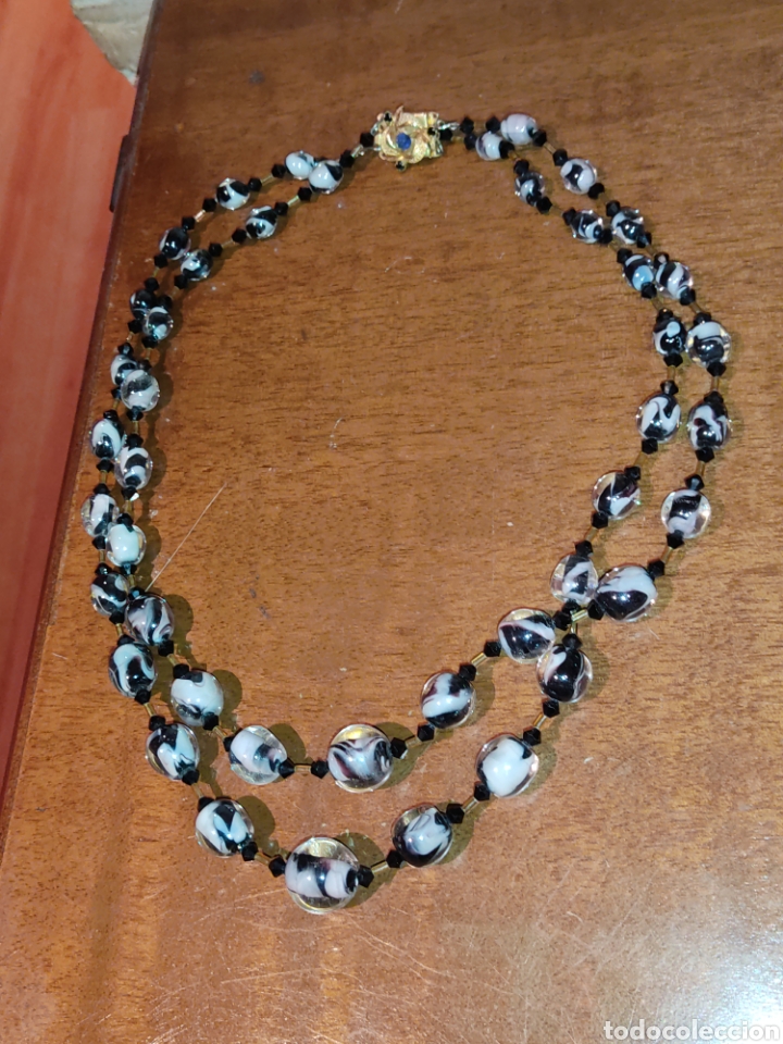 Joyeria: Collar de cristal de Murano,vintage. - Foto 1
