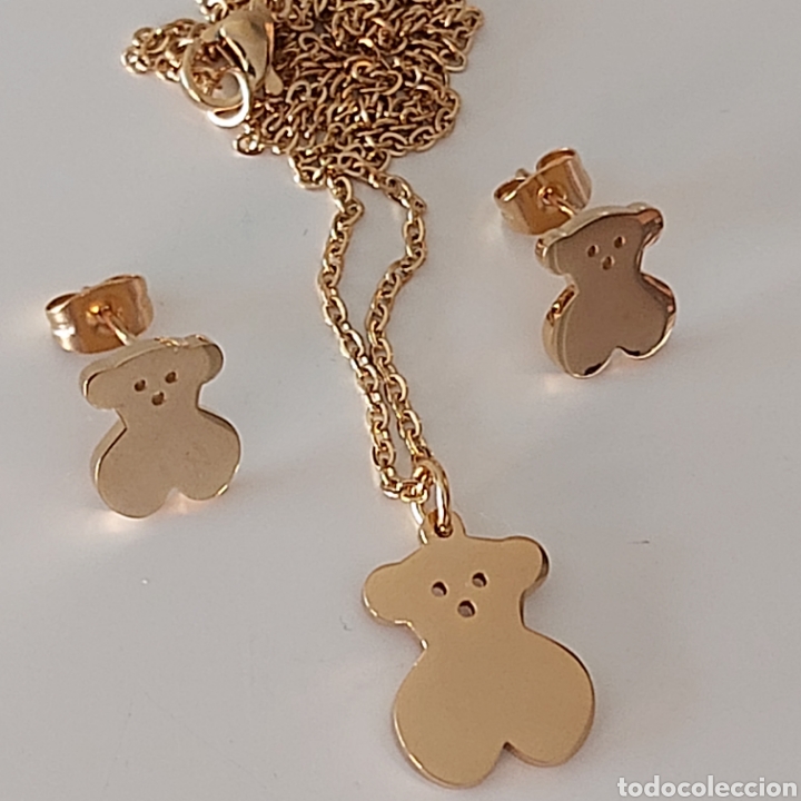 Joyeria: FANT&Aacute;STICO CONJUNTO DE OSITOS ESTILO TOUS. PRECIOSO! REF S3 P CG