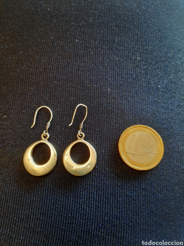 Joyeria: Pendientes de plata y malaquita - Foto 2