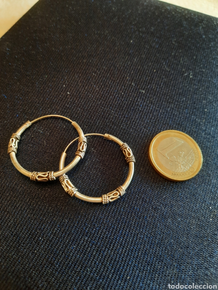 Joyeria: Pendientes de plata - Foto 1