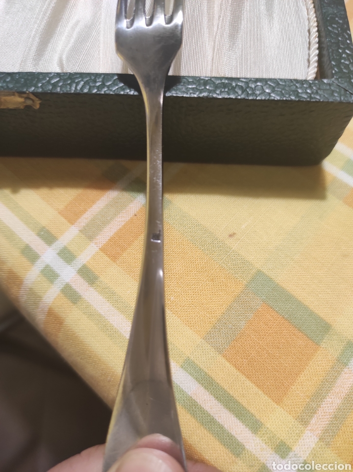 Joyeria: Cubiertos en plata (?)regalo bautizo o comunion - Foto 4