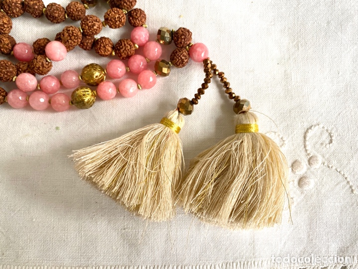 Joyeria: Collar de semillas y cristales - Foto 2