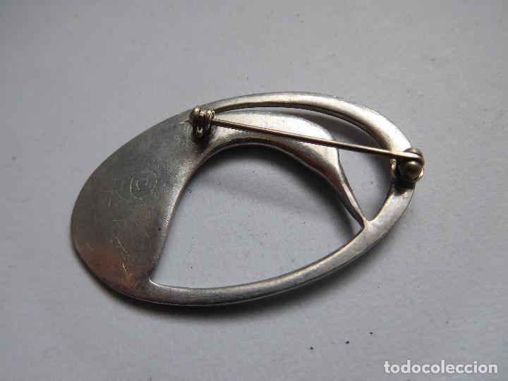 Joyeria: Broche vintage de plata dise&ntilde;o - Foto 3
