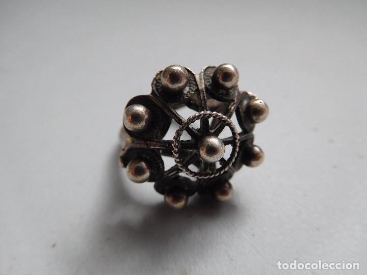 Joyeria: Anillo de plata antiguo charro - Foto 1