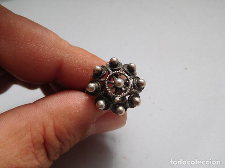 Joyeria: Anillo de plata antiguo charro - Foto 3